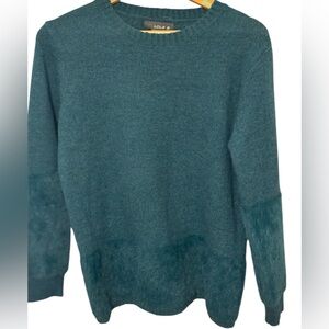 Lola Men's Deep Teal Crewneck Sweater